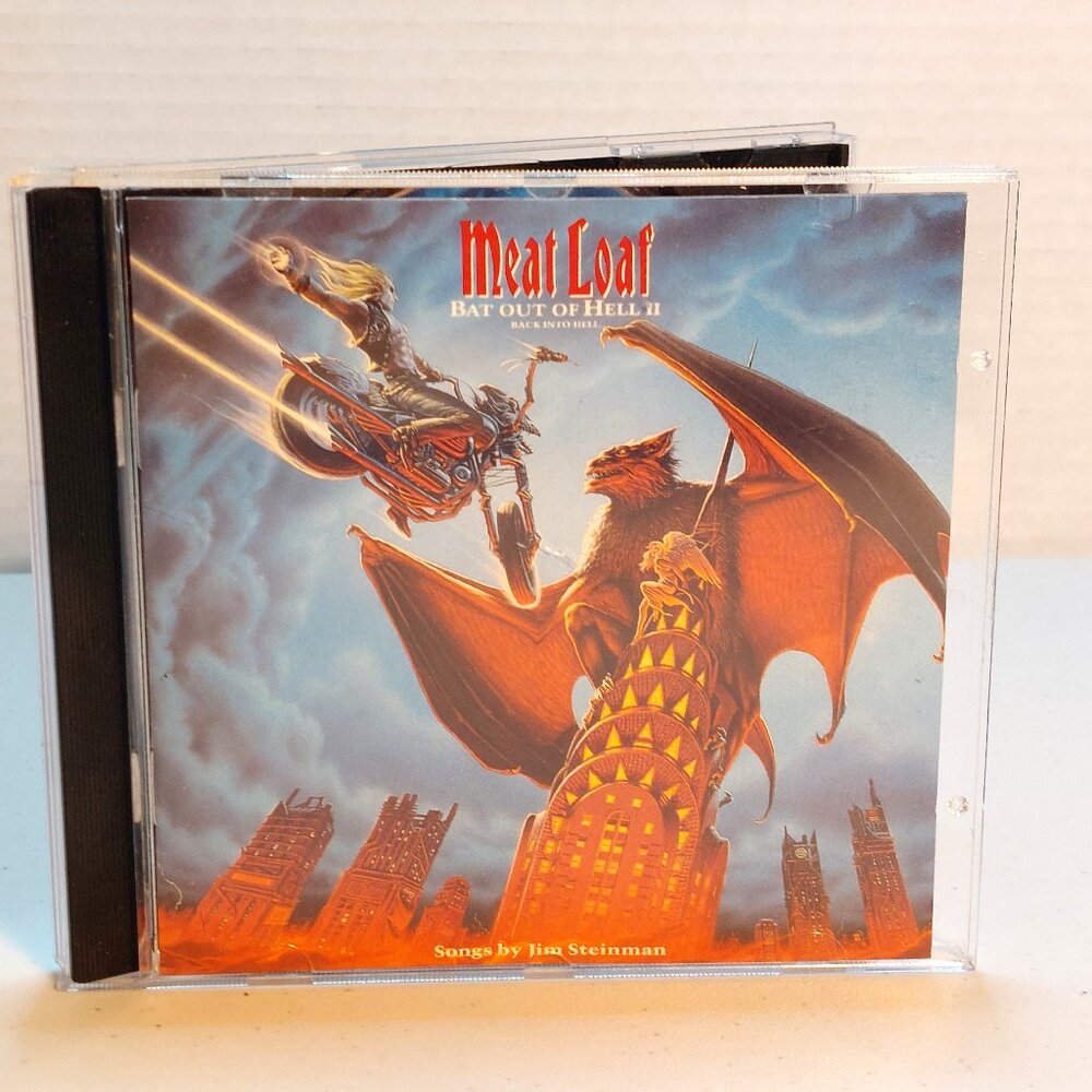 Meat Loaf ~ Bat out of Hell II: Back into Hell (CD, 1993) tested and works